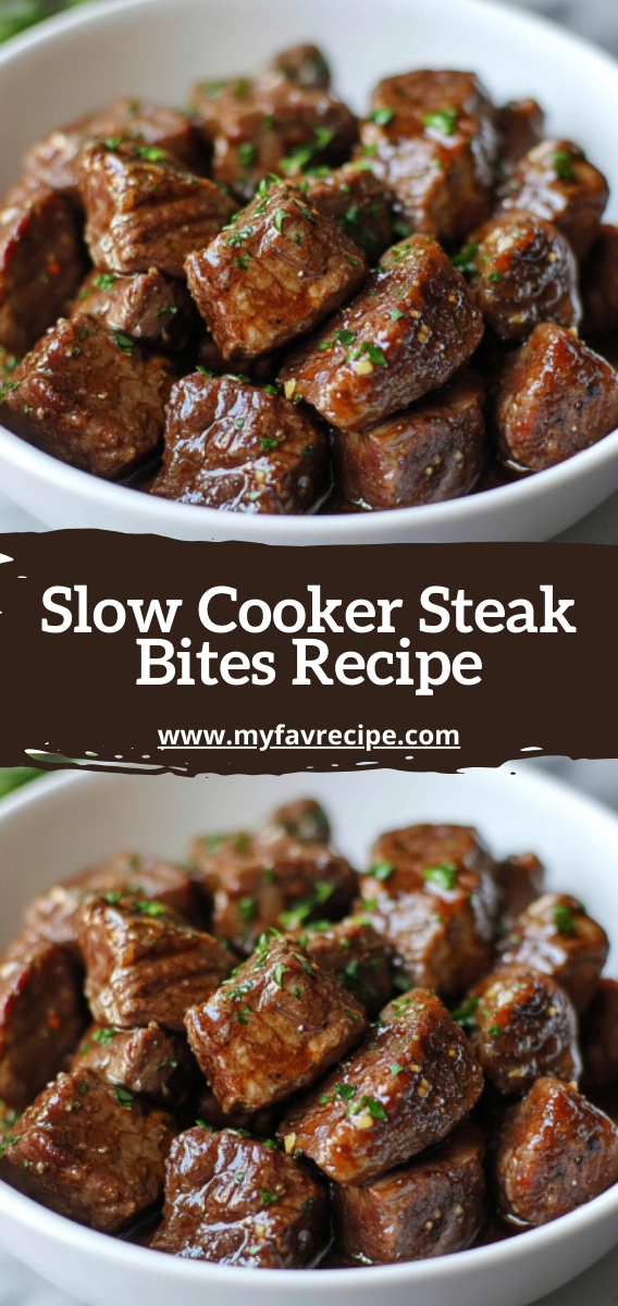 Slow Cooker Steak Bites Recipe