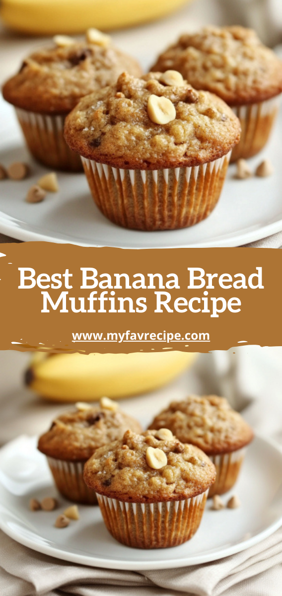 Best Banana Bread Muffins Recipe