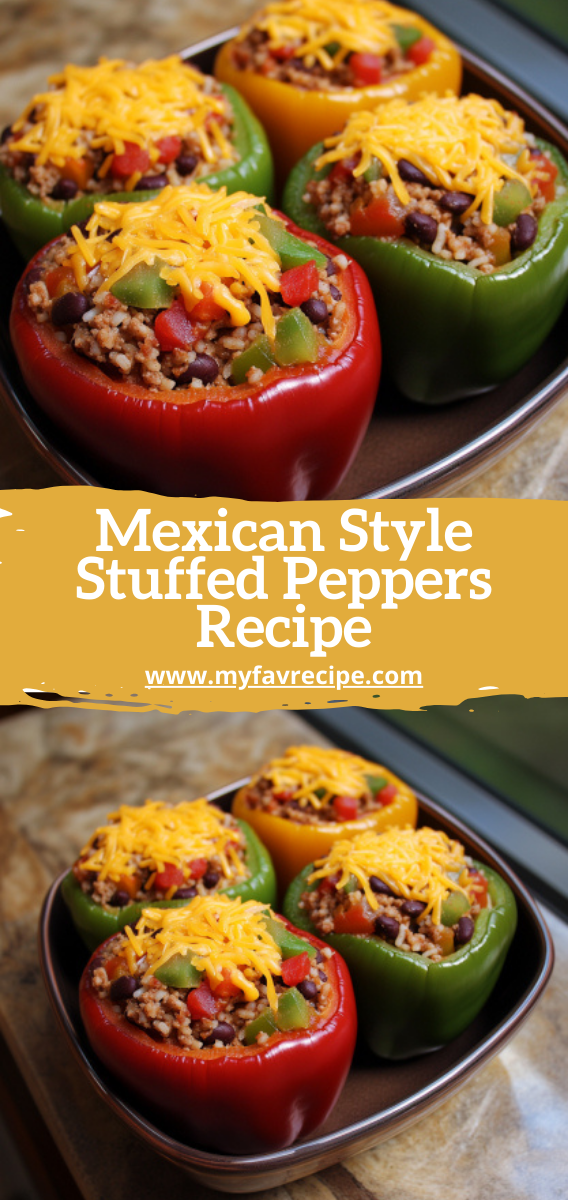 Mexican Style Stuffed Peppers Recipe