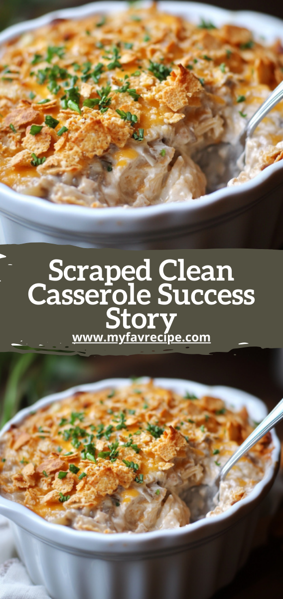 Scraped Clean Casserole Success Story