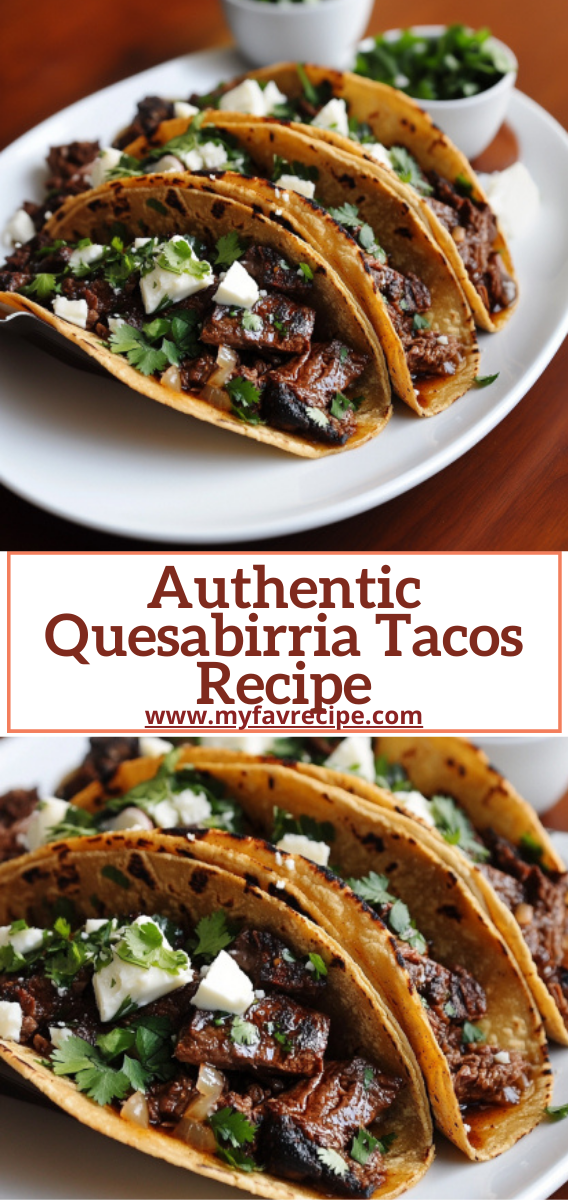 Authentic Quesabirria Tacos Recipe