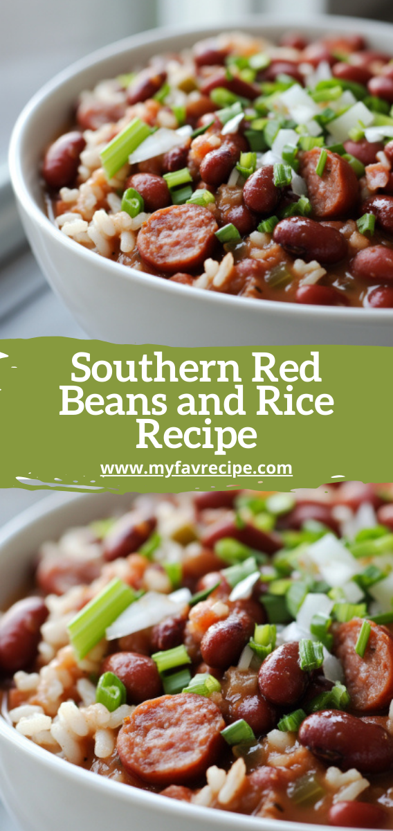 Southern Red Beans and Rice Recipe