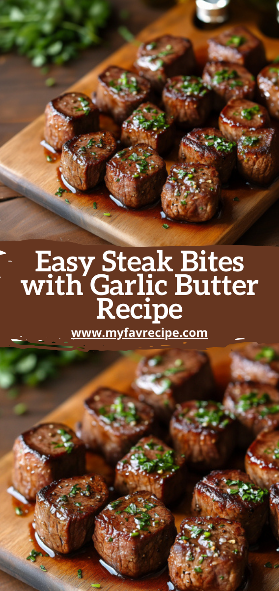 Easy Steak Bites with Garlic Butter Recipe