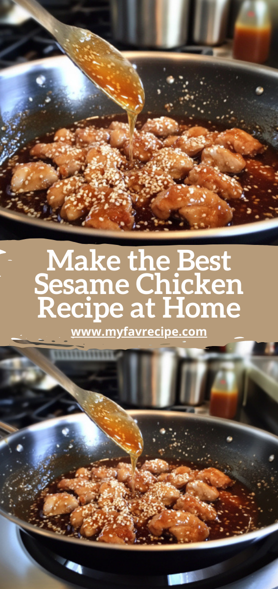 Make the Best Sesame Chicken Recipe at Home