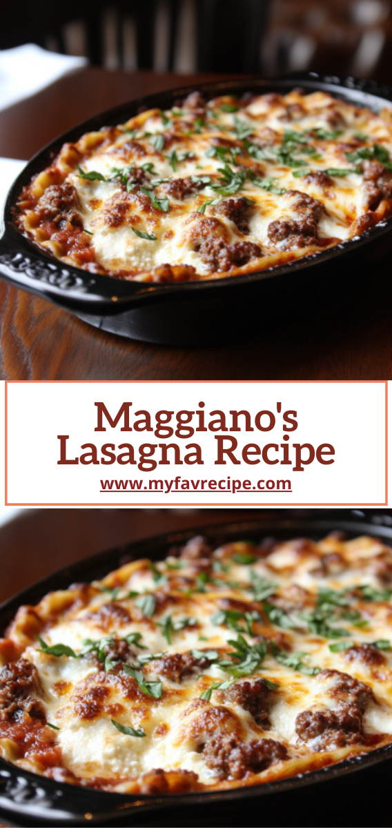 Maggiano\'s Lasagna Recipe