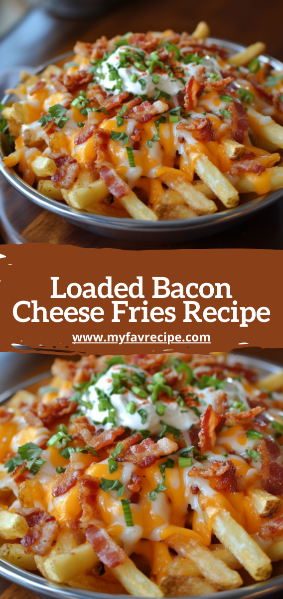 Loaded Bacon Cheese Fries Recipe