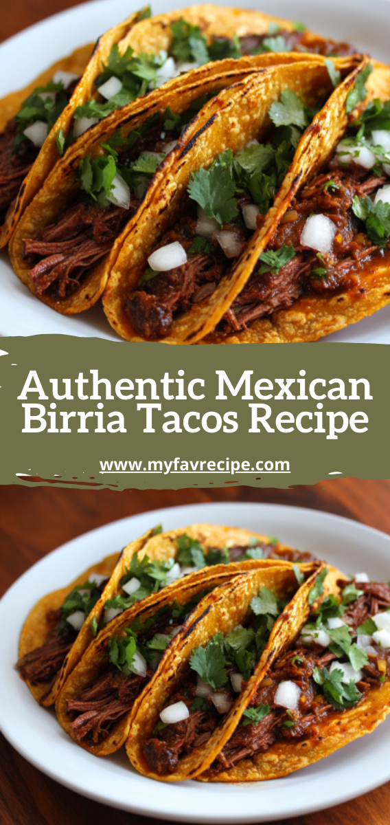 Authentic Mexican Birria Tacos Recipe