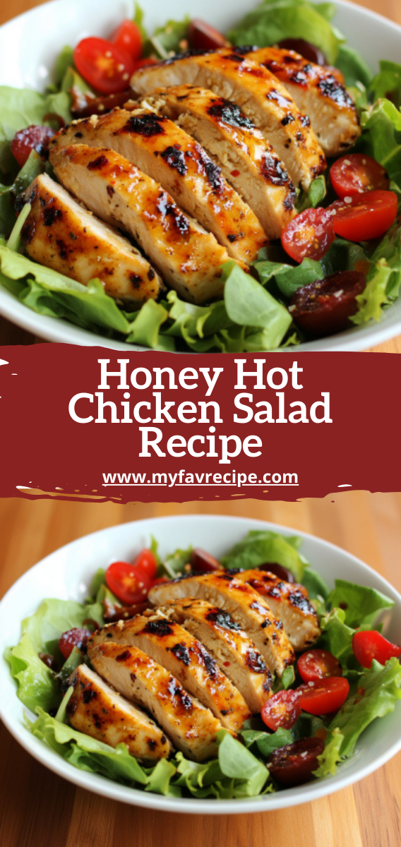 Honey Hot Chicken Salad Recipe