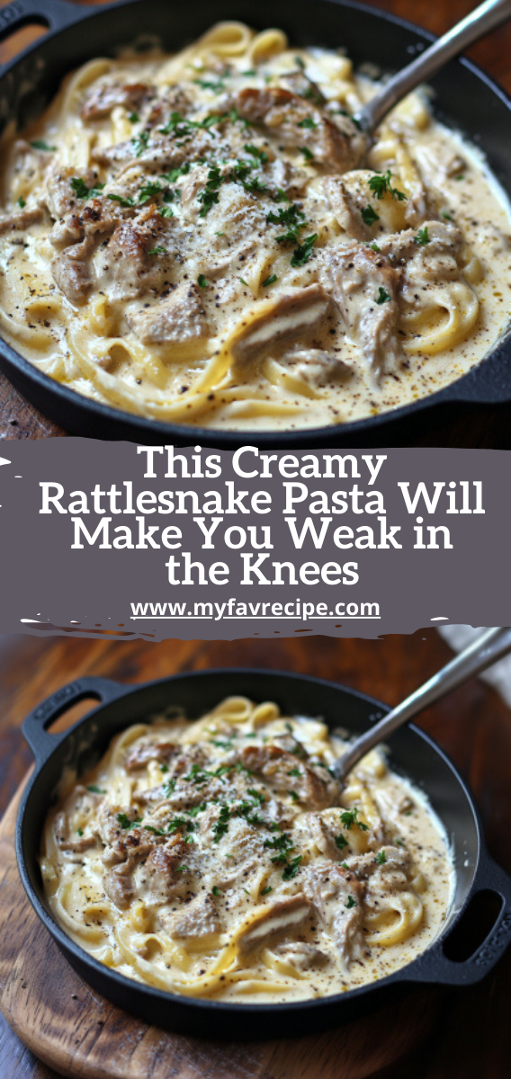 This Creamy Rattlesnake Pasta Will Make You Weak in the Knees