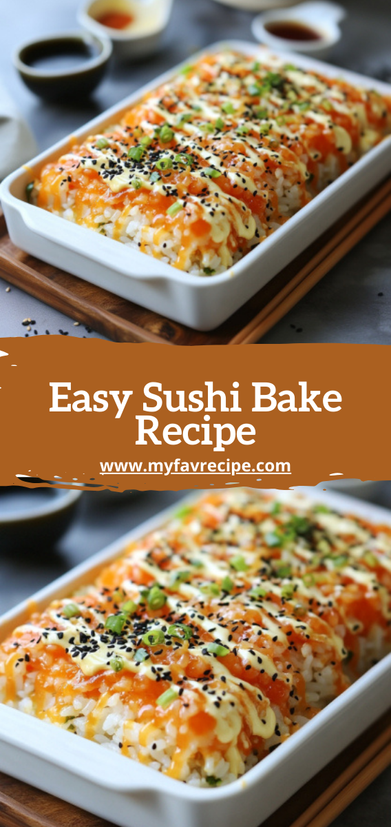 Easy Sushi Bake Recipe