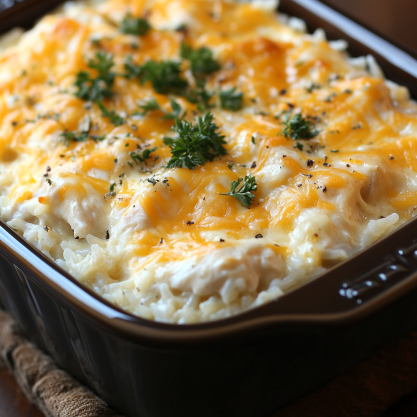 Angel Chicken Rice Casserole Recipe