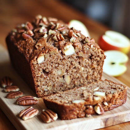 Apple Cinnamon Pecan Bread Recipe