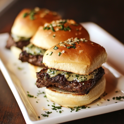 Cowboy Butter Steak Sliders Recipe