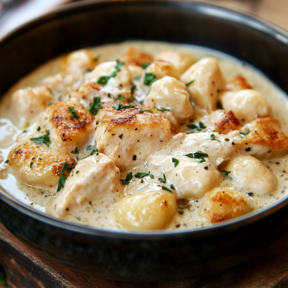 Creamy Chicken And Gnocchi Recipe