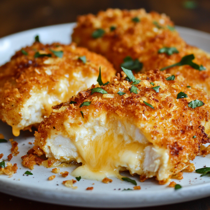 Crispy Cheddar Chicken Recipe