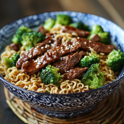 Easy Beef and Broccoli Ramen Stir Fry Recipe