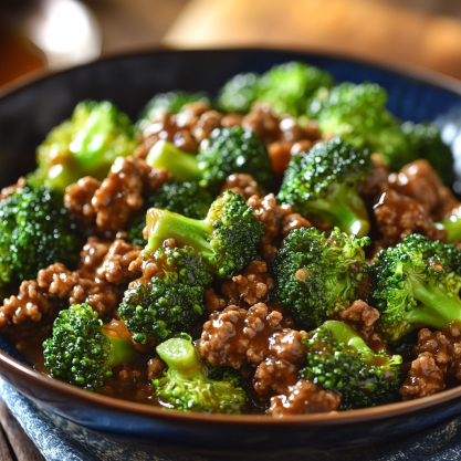 Easy Ground Beef and Broccoli Recipe