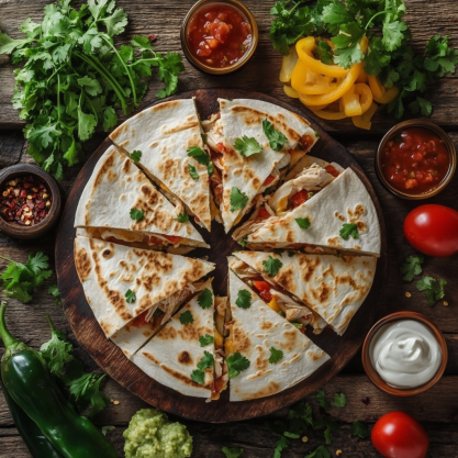 Easy Homemade Chicken Quesadilla Recipe