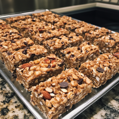 Easy Homemade Granola Bars Recipe