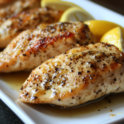 Easy Lemon Pepper Chicken Breasts Recipe