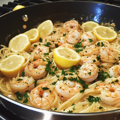 Easy Lemon Shrimp Pasta Recipe Ready in 30 Minutes