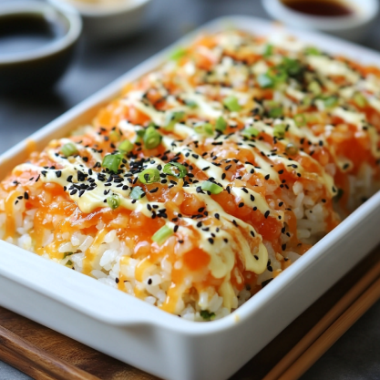 Easy Sushi Bake Recipe