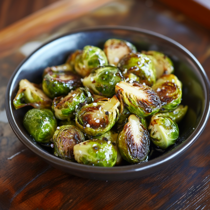 Honey Balsamic Brussels Sprouts Recipe