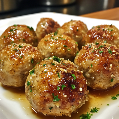 Honey Garlic Turkey Meatballs Recipe