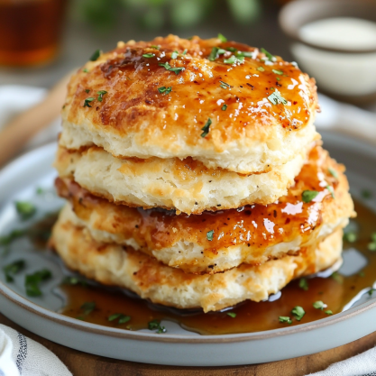 Hot Honey Chicken Biscuits Recipe