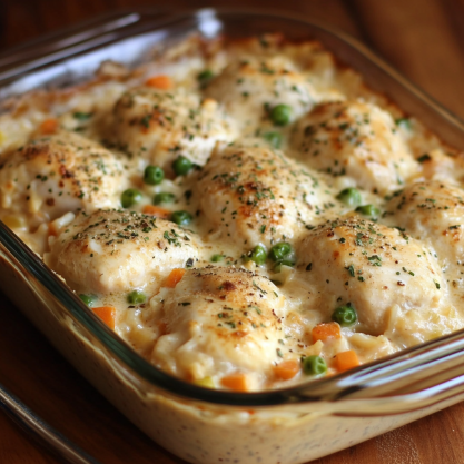 No-Peek Chicken Casserole