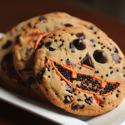 Spooky Halloween Chocolate Chip Cookies Recipe