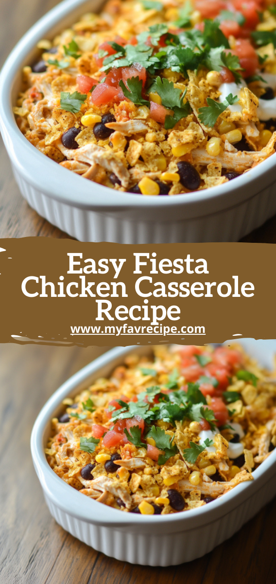 Easy Fiesta Chicken Casserole Recipe