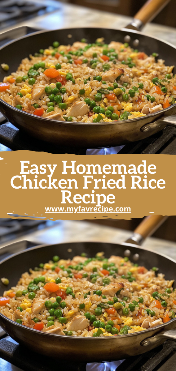 Easy Homemade Chicken Fried Rice Recipe