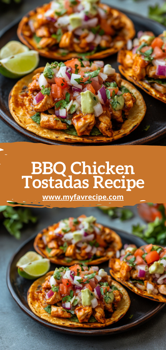 BBQ Chicken Tostadas Recipe