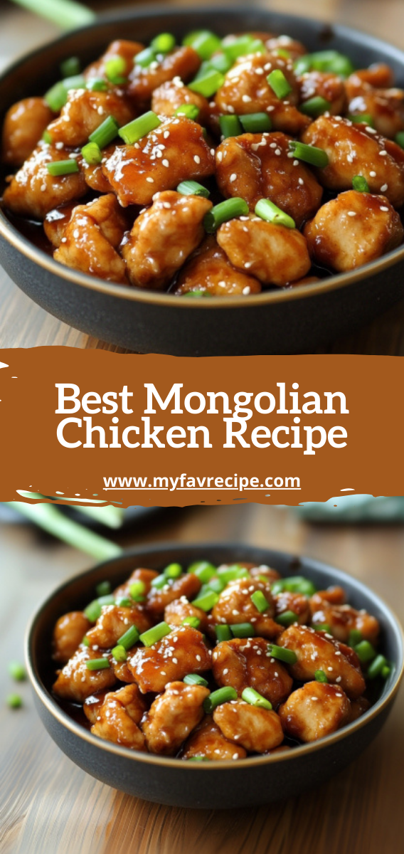 Best Mongolian Chicken Recipe