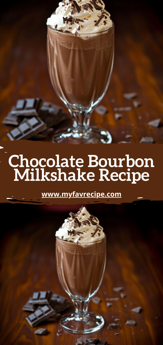 Chocolate Bourbon Milkshake Recipe