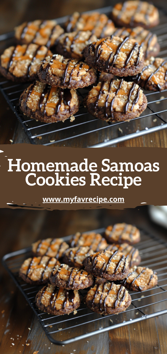 Homemade Samoas Cookies Recipe