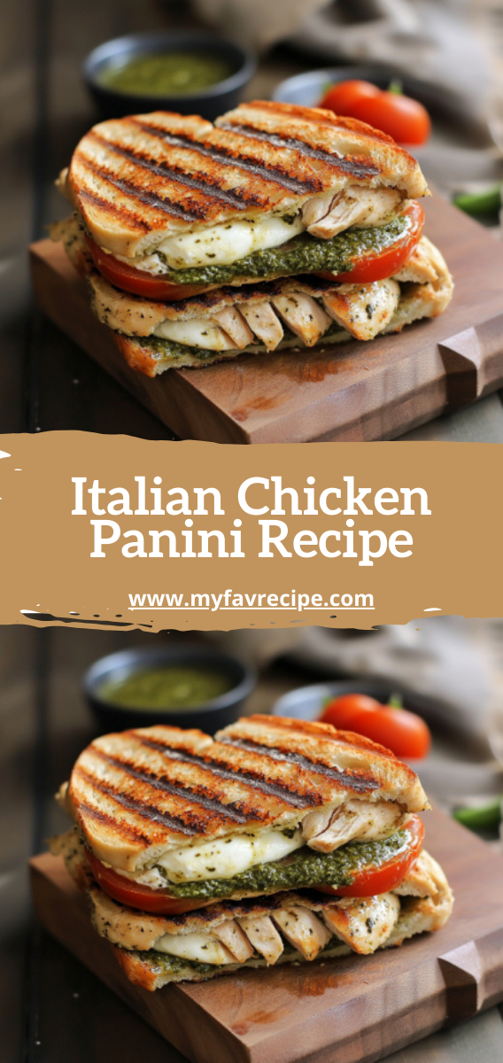 Italian Chicken Panini Recipe