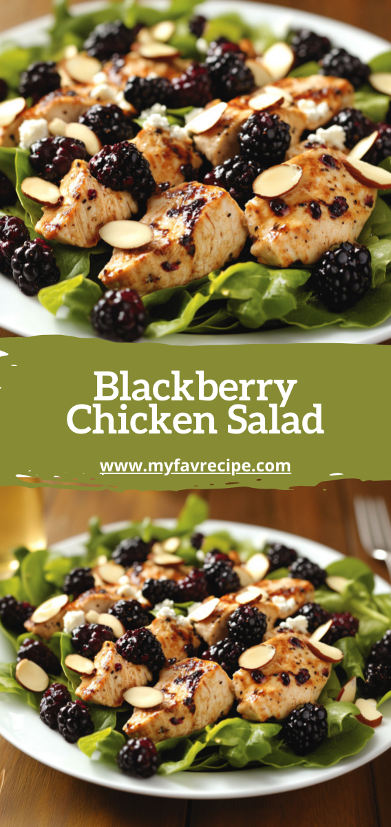 Blackberry Chicken Salad