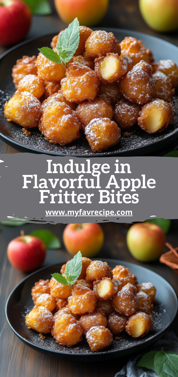 Indulge in Flavorful Apple Fritter Bites