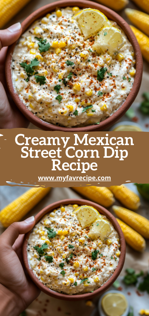 Creamy Mexican Street Corn Dip Recipe