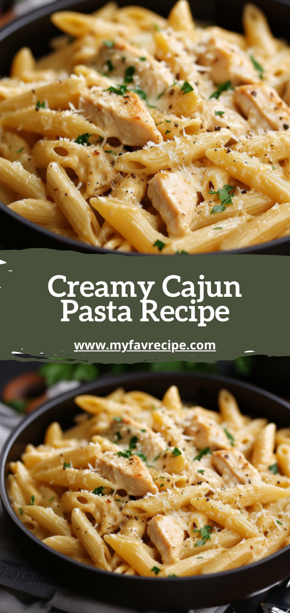 Creamy Cajun Pasta Recipe