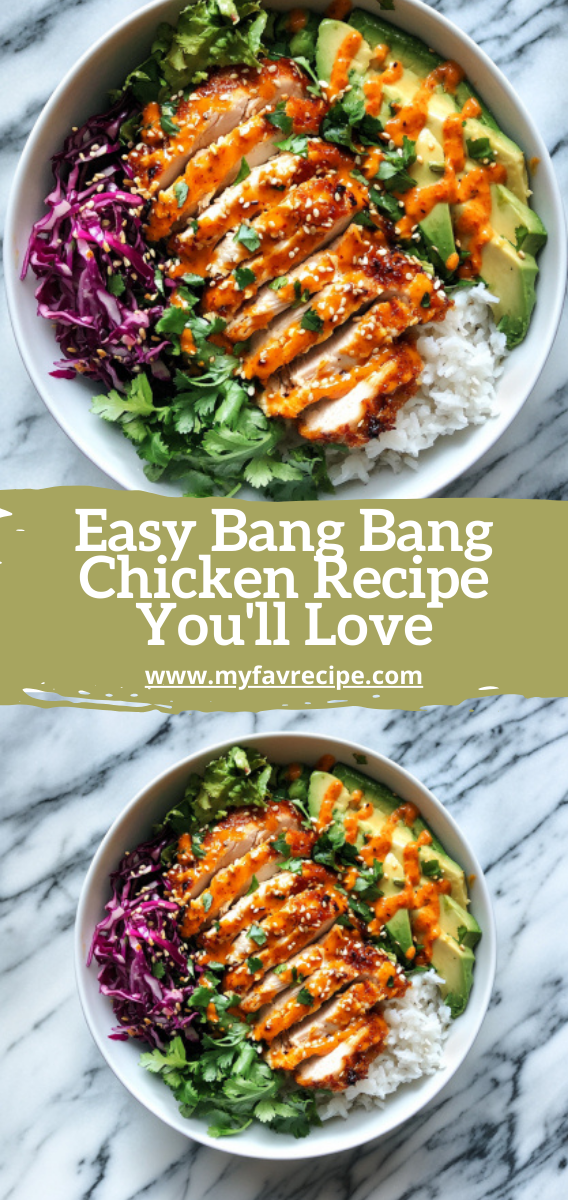 Easy Bang Bang Chicken Recipe You\'ll Love