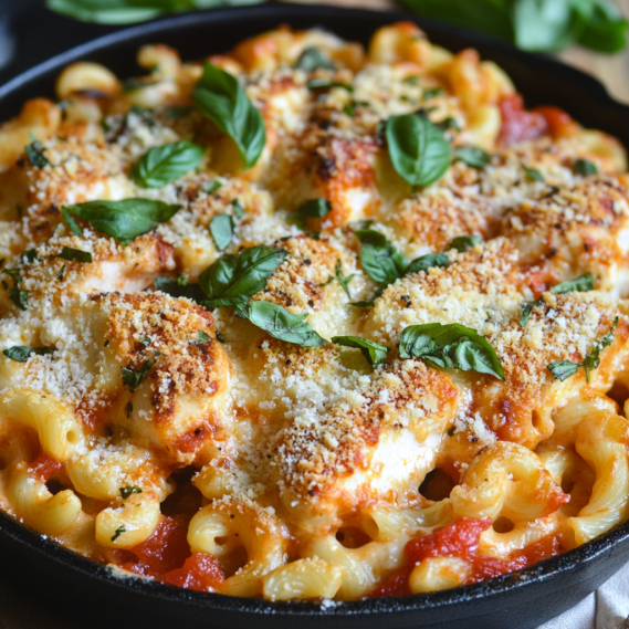 Chicken Parmesan Mac and Cheese Recipe