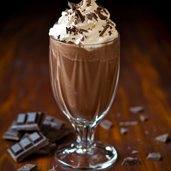 Chocolate Bourbon Milkshake Recipe