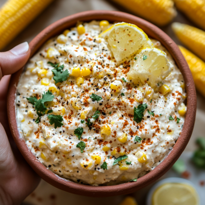 Creamy Mexican Street Corn Dip Recipe