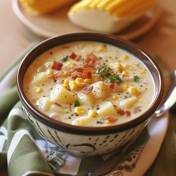 Crock Pot Corn Chowder Recipe