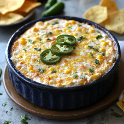 Easy Crockpot Jalapeño Corn Dip Recipe For Game Day