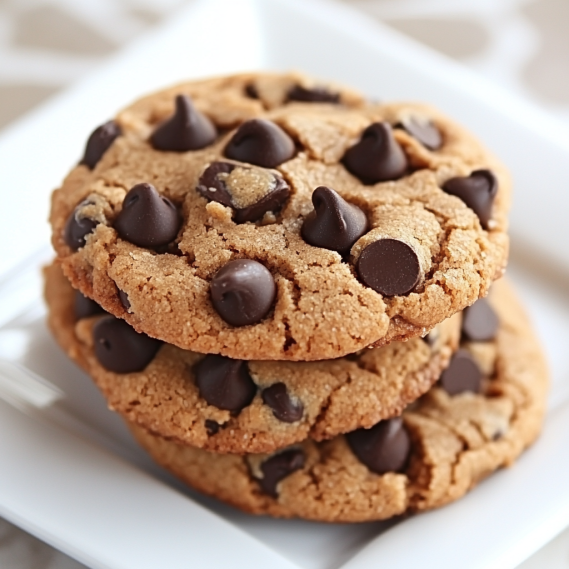 Easy Healthy Chocolate Chip Cookies Recipe