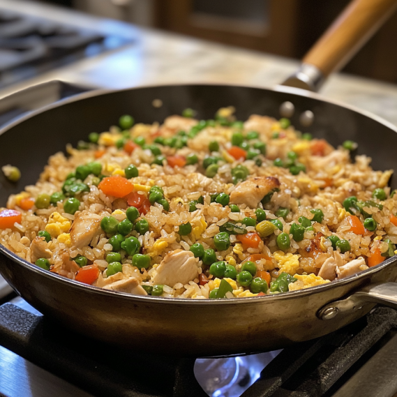 Easy Homemade Chicken Fried Rice Recipe